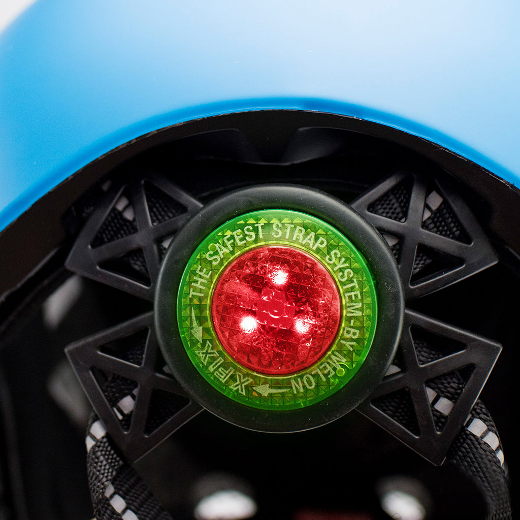 Melon Kids Bicycle Helmet Toddler Magic Reflective »Synapse White« - Melon World GmbH