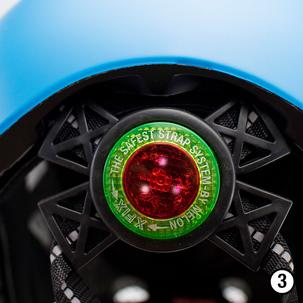 Kids Bicycle Helmet Toddler »Rainbow Blue« - Melon World GmbH