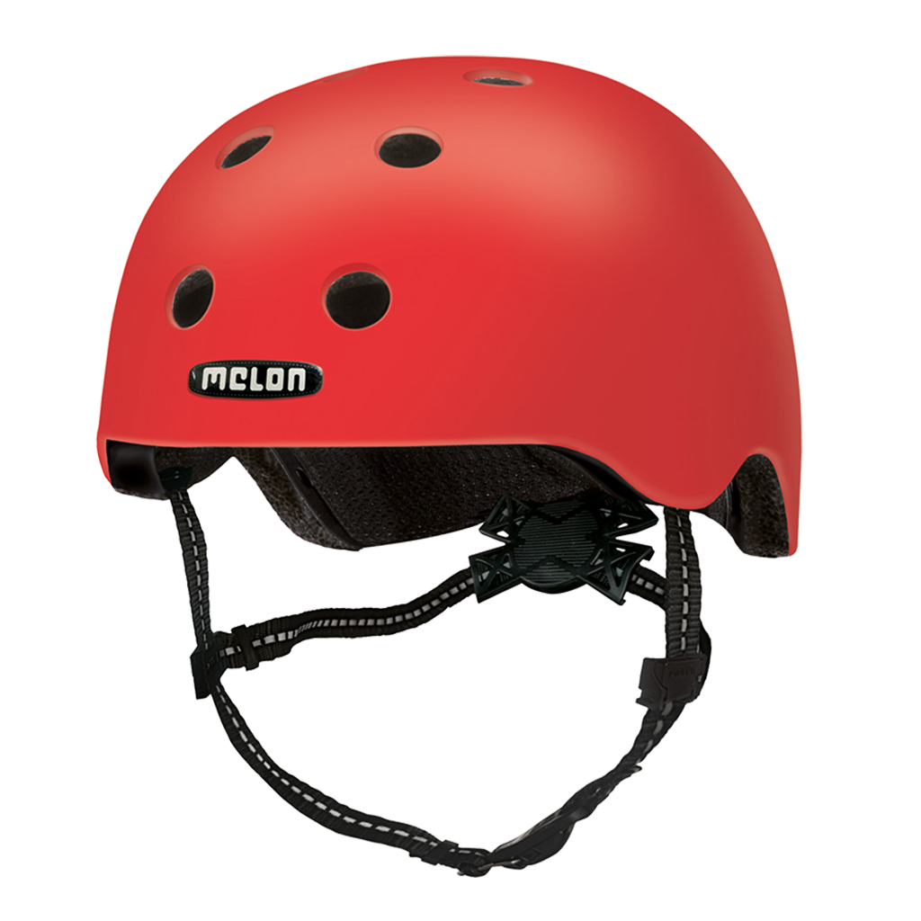 Red helmet bike hotsell