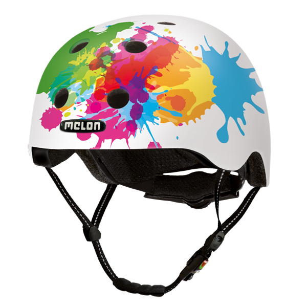 fahrradhelm farbe ändern Melon Fahrradhelm Urban Active »Coloursplash« – Melon World GmbH