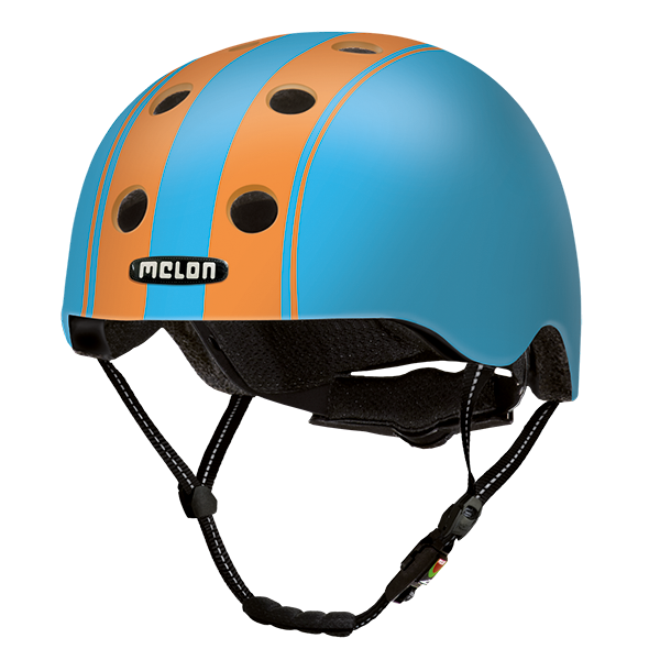 bike helmets online jabong Melon Bicycle Helmet Urban Active »Double Orange Blue« – Melon World GmbH