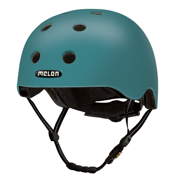 Blue unicoloured Melon Bicycle Helmet called Sydney